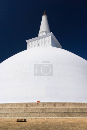 Photo for Ruwanwelisaya maha stupa, buddhist monument, Anuradhapura, Sri Lanka - Royalty Free Image