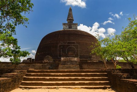 Photo for Rankoth Vehera stupa, Polonnaruwa, Sri Lanka - Royalty Free Image