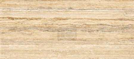 Traventino Marmor Textur Hintergrund, natürliche Traventiner Marmorfliesen für keramische Wand und Boden, Hochglanz-Fliesen aus italienischem Granit, polierter Quarz, Quarzit Kalkstein matt.