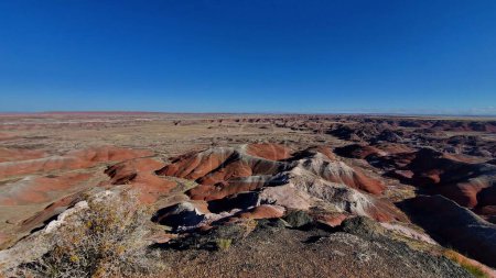 Photo for This photo showcases the beauty and wonder of the Painted Desert in Northern Arizona. - Royalty Free Image