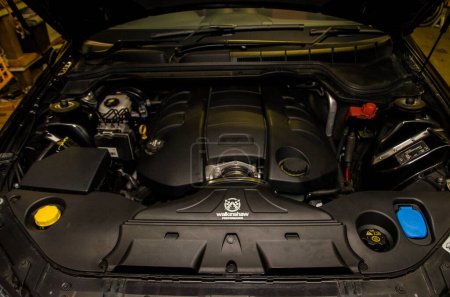 Foto de V8 Holden Commodore Engine - Imagen libre de derechos