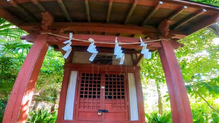 A small shrine within the precincts of Hikawadai Hikawa Shrine.Hikawadai Hikawa Shrine, a shrine located in Hikawadai, Nerima Ward, Tokyo, Japan.https://youtu.be/qL8HXG9_Xfc
