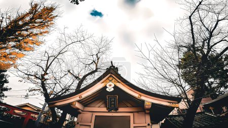 Photo for Mabashi Inari Shrine, a shrine located in Minami Asagaya, Suginami Ward, Tokyo, JapanThis shrine is said to have been founded at the end of the Kamakura period (700 years ago).https://youtu.be/i0AmbY-rG2o - Royalty Free Image