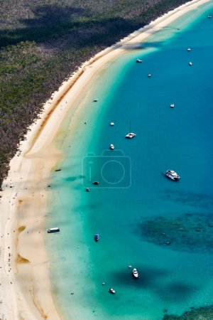 Foto de Playa Whitehaven. Islas Whitsunday. Gran Barrera de Coral. Queensland. Australia - Fecha: 03 - 09 - 2023 - Imagen libre de derechos