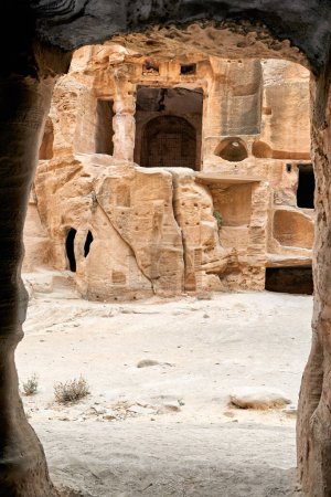 Photo for Jordan. Little Petra archaeological site. Wadi Musa - Date: 31 - 10 - 2023 - Royalty Free Image