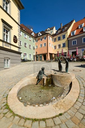 Photo for Germany Bavaria Romantic Road. Landsberg am Lech - Date: 20 - 04 - 2023 - Royalty Free Image