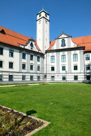 Photo for Germany Bavaria Romantic Road. Augsburg. Government Palace of Swabia - Date: 21 - 04 - 2023 - Royalty Free Image