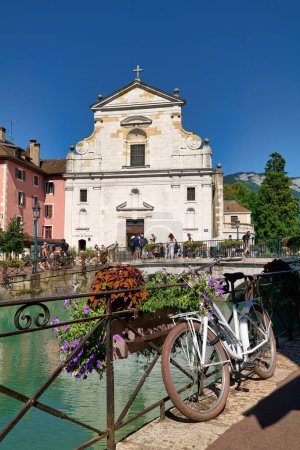 Foto de Annecy Haute Savoie Francia. Iglesia San Francisco de Sales - Fecha: 24 - 07 - 2023 - Imagen libre de derechos