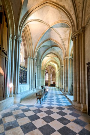 Photo for The Abbey of Saint-Etienne, also known as Abbaye aux Hommes ("Men's Abbey"), is a former Benedictine monastery in the French city of Caen, Normandy, dedicated to Saint Stephen. - Date: 08 - 08 - 2023 - Royalty Free Image