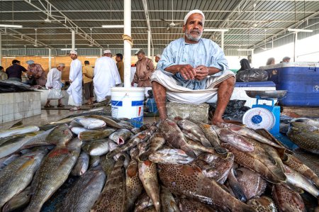 Photo for Oman. Muscat. The Fish Market - Date: 29 - 12 - 2022 - Royalty Free Image