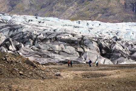 Téléchargez les photos : Glacier Skaftafellsjokull. Islande - Date : 07 - 07 - 2023 - en image libre de droit