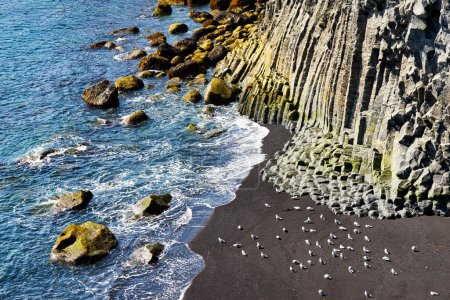 Foto de Mirador del acantilado. Arnarstapi. Península de Snaefellsnes. Islandia - Fecha: 17 - 07 - 2023 - Imagen libre de derechos