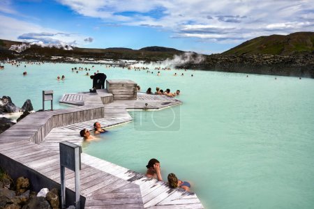 Photo for Blue Lagoon SPA. Iceland - Date: 19 - 07 - 2023 - Royalty Free Image