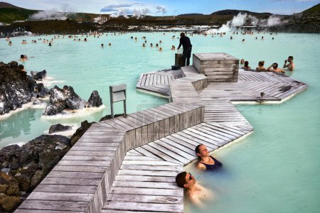 Photo for Blue Lagoon SPA. Iceland - Date: 19 - 07 - 2023 - Royalty Free Image
