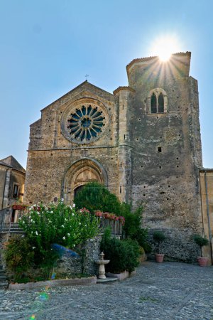 Photo for Altomonte Calabria Italy. Santa Maria della Consolazione gothic angevin church - Date: 24 - 08 - 2023 - Royalty Free Image