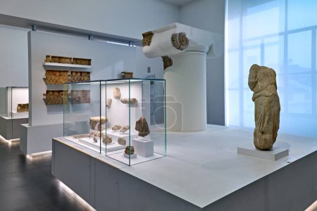 Téléchargez les photos : Reggio de Calabre. Calabre Italie. Musée national de la Magna Grecia - Date : 25 - 08 - 2023 - en image libre de droit