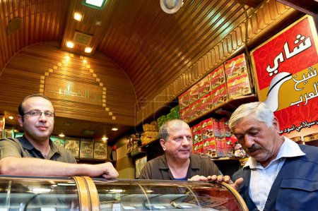 Téléchargez les photos : La Syrie. Damas. Une boutique à Al-Hamidiyah Souq - Date : 27 - 06 - 2023 - en image libre de droit