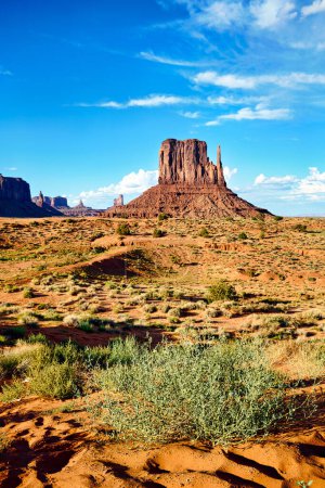 Foto de Monument Valley. Nación Navajo. East Mitten Butte - Fecha: 20 - 08 - 2023 - Imagen libre de derechos