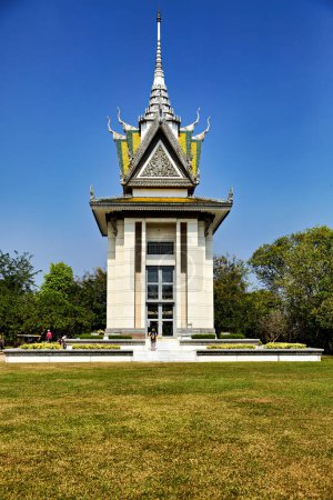 Téléchargez les photos : Mémorial de guerre Choeung Ek Phnom Penh Cambodge - Date : 02 - 01 - 2023 - en image libre de droit