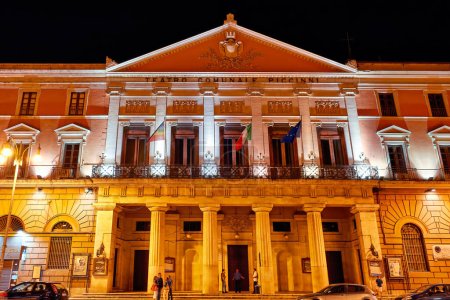 Photo for Apulia Puglia Italy. Bari. Teatro Comunale Piccinni - Date: 24 - 08 - 2023 - Royalty Free Image