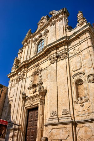 Foto de Apulia Puglia Italia. Ostuni. Iglesia de San Vito Martire - Fecha: 27 - 08 - 2023 - Imagen libre de derechos