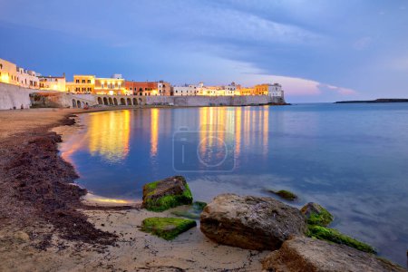 Photo for Salento. Apulia Puglia Italy. Gallipoli. Sunset on the waterfront Date: 01 - 09 - 2023 - Royalty Free Image