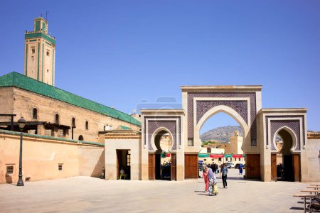 Foto de Marruecos Fez. Bab Rcif: la puerta de la Medina - Fecha: 03 - 05 - 2023 - Imagen libre de derechos