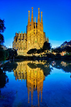 Photo for Barcelona. Catalonia. Spain. Basliica de la Sagrada Famlia - Date: 28 - 12 - 2023 - Royalty Free Image