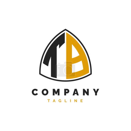 Initial Letter TB Logo Design. Alphabet TB Logo Template