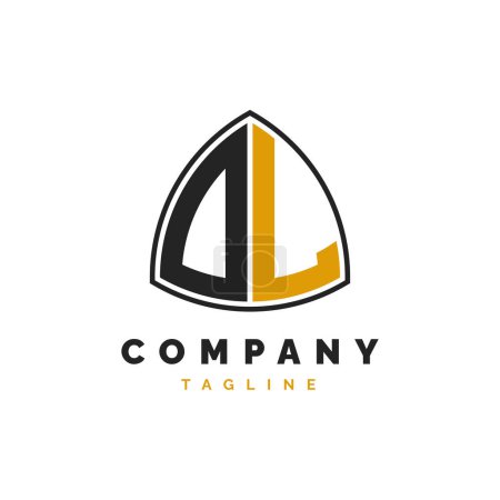 Initial Letter OL Logo Design. Alphabet OL Logo Template