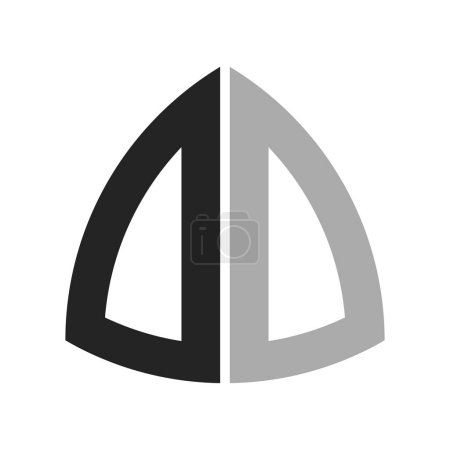 Modernes kreatives OO Logo Design. Brief OO Icon für jedes Unternehmen und Unternehmen