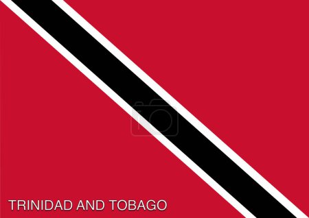 Flags of the world for school with name, Country Trinidad And Tobago or Republic of Trinidad and Tobago 