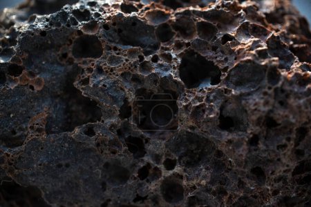Steinoberfläche Hintergrund. Bimsstein verwischt seinen natürlichen Hintergrund. Makro. Hochwertiges Foto
