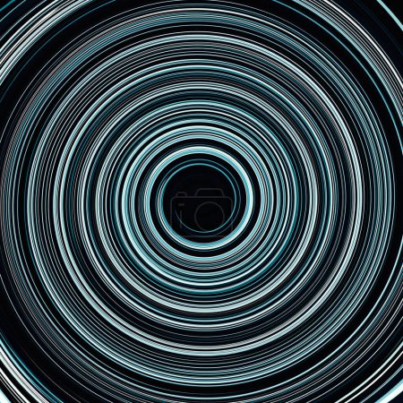 Spirale abstraite, tourbillon, élément tourbillonnant. Forme radiale, rayonnante, concentrique.