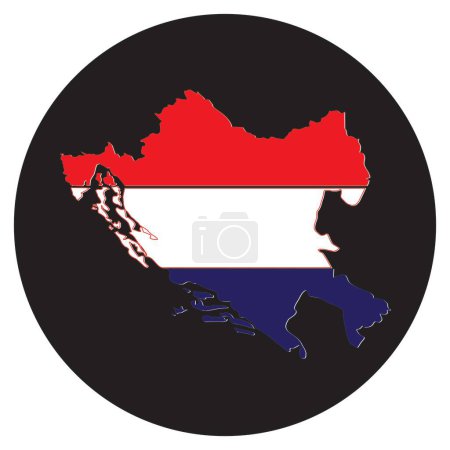 Photo for Vectors illustration icon country croatia symbol design - Royalty Free Image