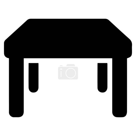 icônes de table vecteurs illustration symbole conception