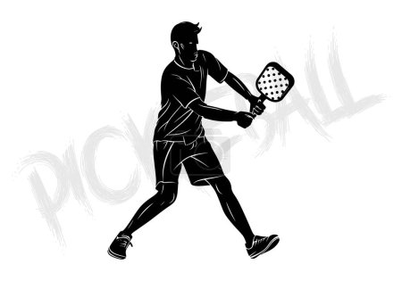 Pickleball vector silhouette templates. play, pickleball vector, ball, tournament, logo, playful, playground