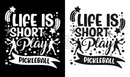 Pickleball SVG diseño de la camiseta. diseño divertido de la camiseta del pickleball, camiseta del pickleball, vector del pickleball, torneo, diseño deportivo SVG diseño de la ropa del juego de la paleta para los estilos de vida activos, ropa deportiva del juego de la paleta, juego