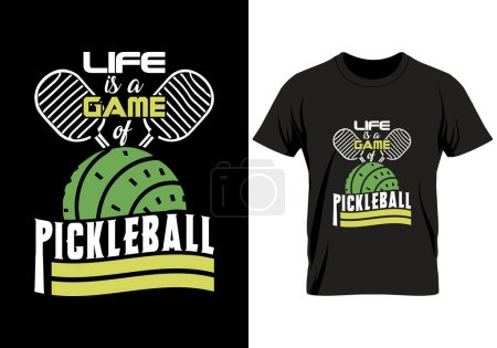 T-shirt Pickleball SVG design. drôles de conception de t-shirt pickleball, T-shirt Pickleball, vecteur pickleball, tournoi, SVG Design Sporty Paddle Game Conception de vêtements pour modes de vie actifs, vêtements de jeu de pagaie sportive, jeu