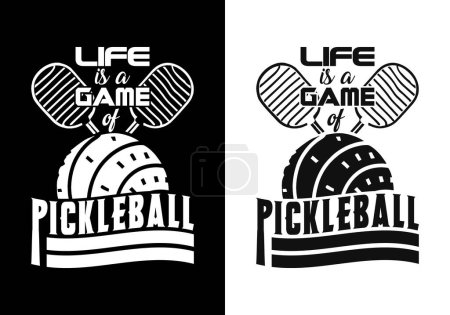 Pickleball SVG diseño de la camiseta. diseño divertido de la camiseta del pickleball, camiseta del pickleball, vector del pickleball, torneo, diseño deportivo SVG diseño de la ropa del juego de la paleta para los estilos de vida activos, ropa deportiva del juego de la paleta, juego