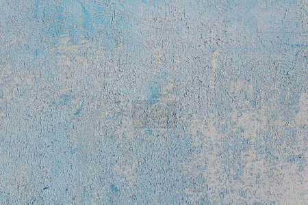 Téléchargez les photos : Fond abstrait bleu doux avec peinture fissurée. - en image libre de droit