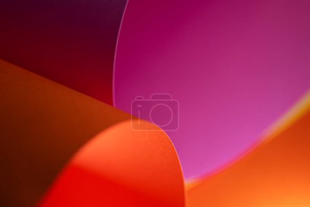 Photo for Abstract background. Paper rolls. Desktop backdrop wallpaper. Macro photography. - Royalty Free Image