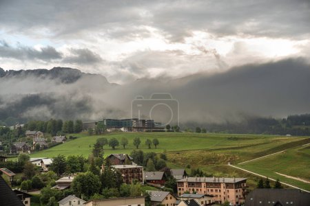 Photo for Panorama of the village of Villard de Lans in the Alps in France - Royalty Free Image