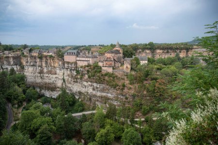Photo for Canyon of Bozouls and its architecture in Aveyron, France - Royalty Free Image