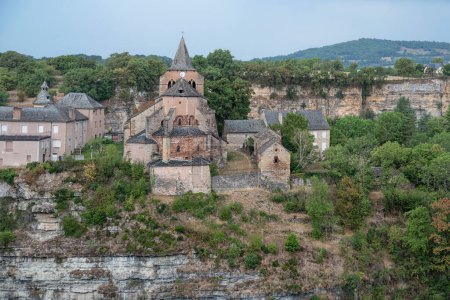 Photo for Canyon of Bozouls and its architecture in Aveyron, France - Royalty Free Image
