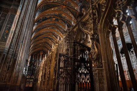 Téléchargez les photos : Intérieur de la cathédrale Sainte-Ccile à Albi, France - en image libre de droit