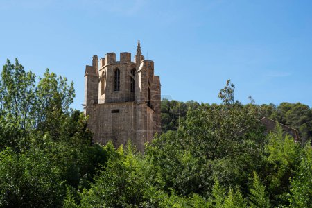Abtei Lagrasse im Katharinenland in Südfrankreich