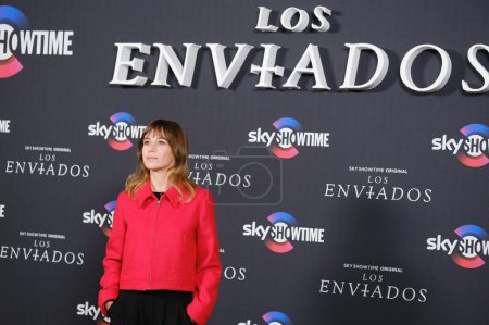Téléchargez les photos : Marta Etura participe au photocall de Madrid pour "Los Enviados" à l'Hôtel URSO le 24 janvier 2024 à Madrid, Espagne. - en image libre de droit