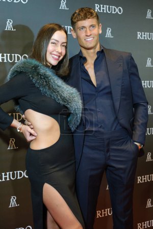 Photo for Marcos Llorente attends the "Rhudo" Restaurant Opening photocall at Rhudo Restaurant on January 29, 2024 in Madrid, Spain. - Royalty Free Image