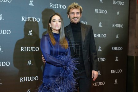 Foto de Antoine Griezmann asiste a la fotollamada de apertura del restaurante "Rhudo" en el restaurante Rhudo el 29 de enero de 2024 en Madrid, España. - Imagen libre de derechos